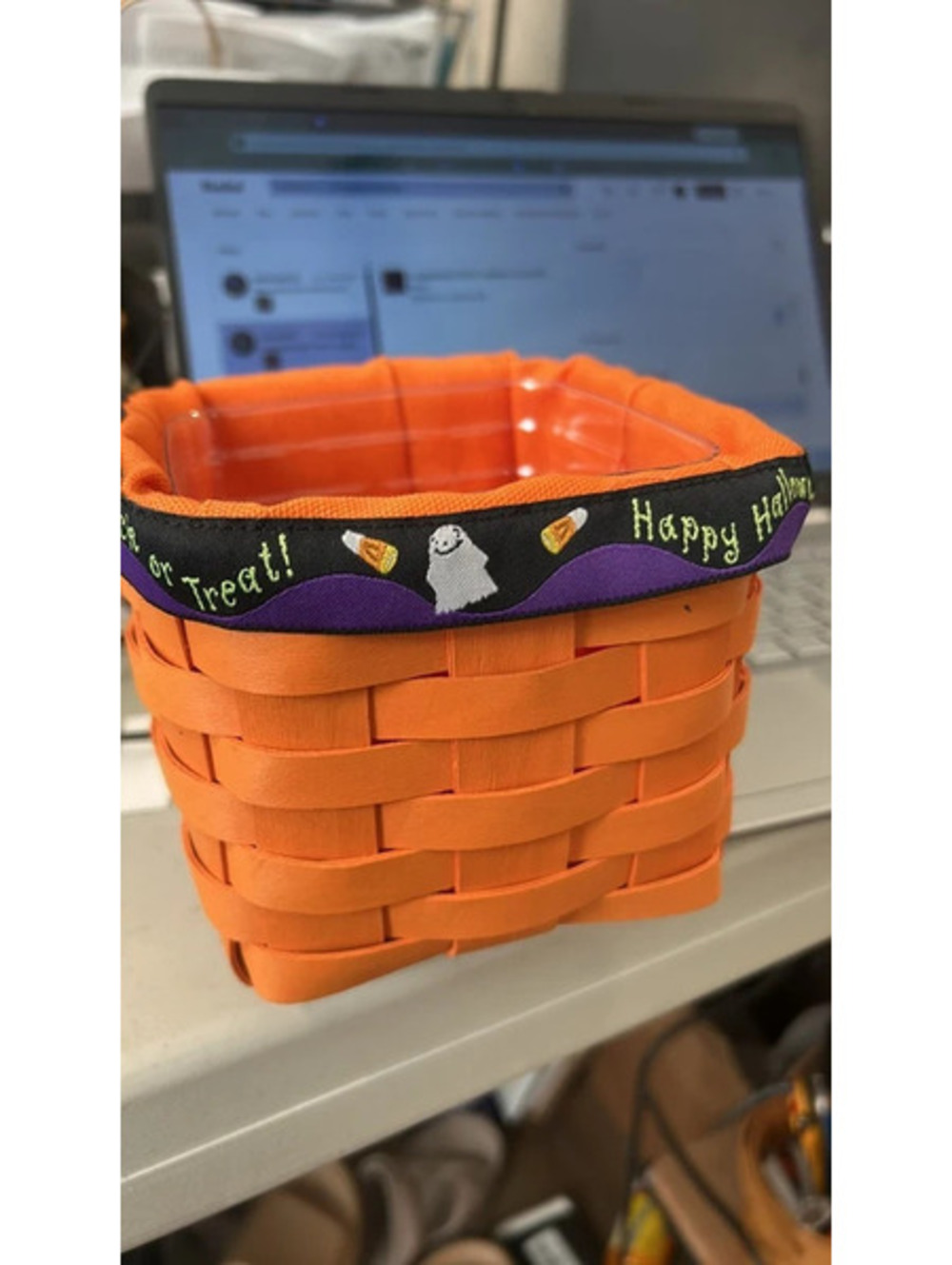 Longaberger Halloween basket set
